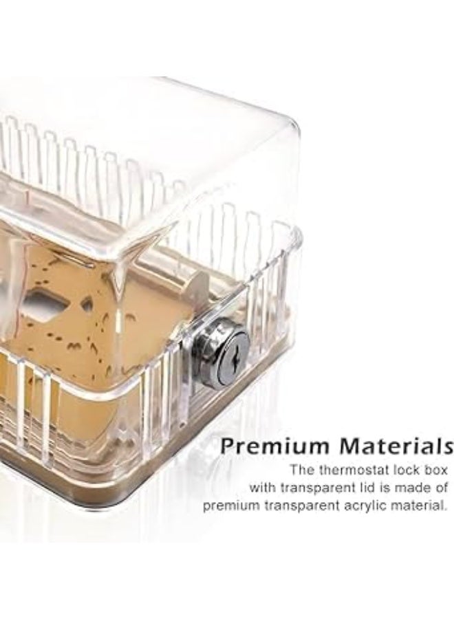 ZILCO Thermostat Guard Box – Lockable Thermostat Cover (RK) “Secure Your Thermostat – Protect & Monitor with Ease” - Image 2